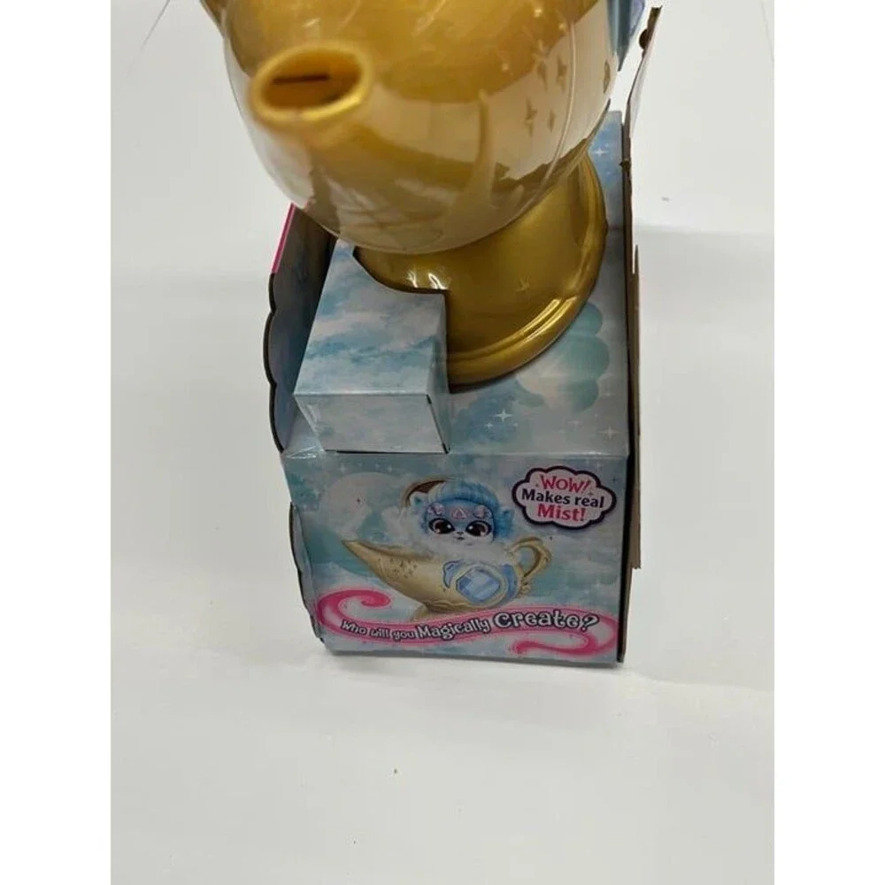 New Magic Mixies Magic Genie Lamp Pink 8 inch Plush Toy 60 Lights & Sounds